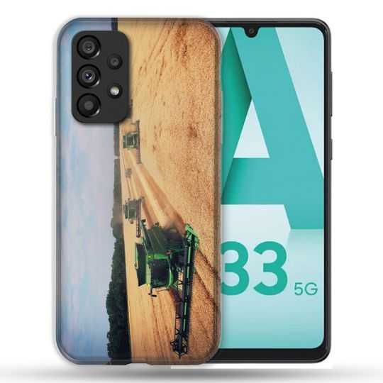 Coque Pour Samsung Galaxy A33 5G Agriculture Moissonneuse