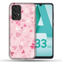 Coque Pour Samsung Galaxy A33 5G Amour Ptis Coeurs