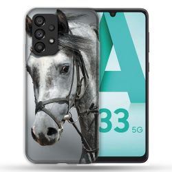 Coque Pour Samsung Galaxy A33 5G Animal Cheval Blanc