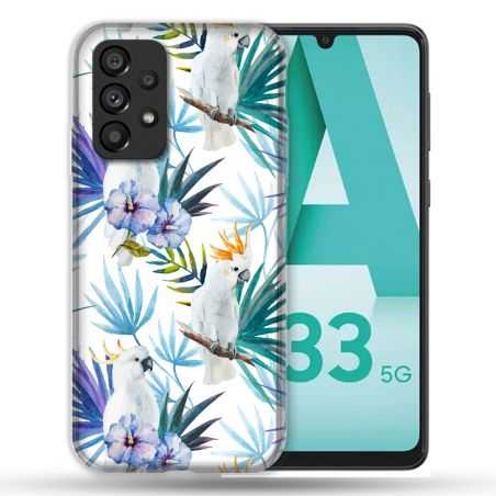 Coque Pour Samsung Galaxy A33 5G Animal Perroquet Peinture