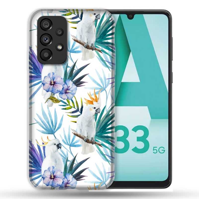 Coque Pour Samsung Galaxy A33 5G Animal Perroquet Peinture