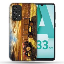 Coque Pour Samsung Galaxy A33 5G Agriculture Tracteur Color