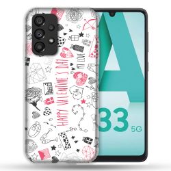 Coque Pour Samsung Galaxy A33 5G Amour Valentines