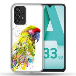 Coque Pour Samsung Galaxy A33 5G Animal Perroquet Jaune