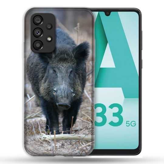 Coque Pour Samsung Galaxy A33 5G Chasse Sanglier Pin