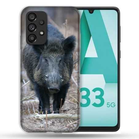 Coque Pour Samsung Galaxy A33 5G Chasse Sanglier Pin