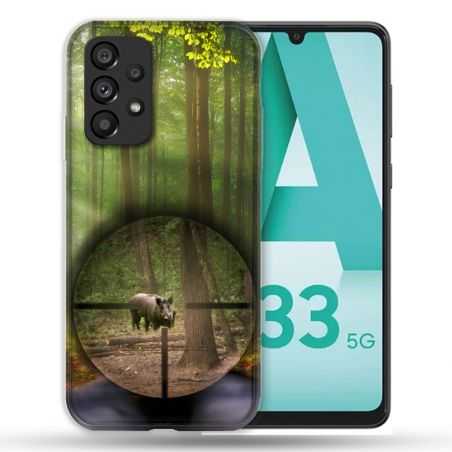 Coque Pour Samsung Galaxy A33 5G Chasse Sanglier Viseur