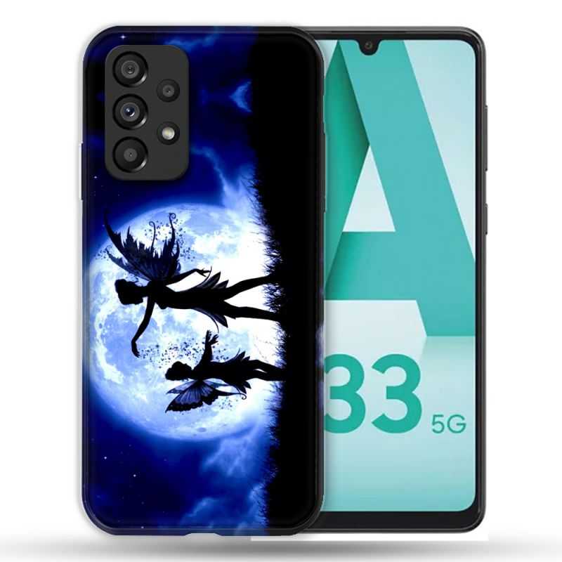 Coque Pour Samsung Galaxy A33 5G Fantastique Fee Lune