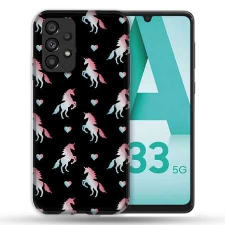 Coque Pour Samsung Galaxy A33 5G Fantastique Licorne Pattern