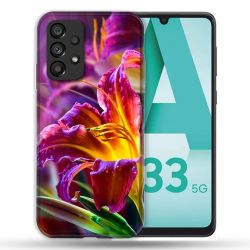 Coque Pour Samsung Galaxy A33 5G Fleur Lys Color