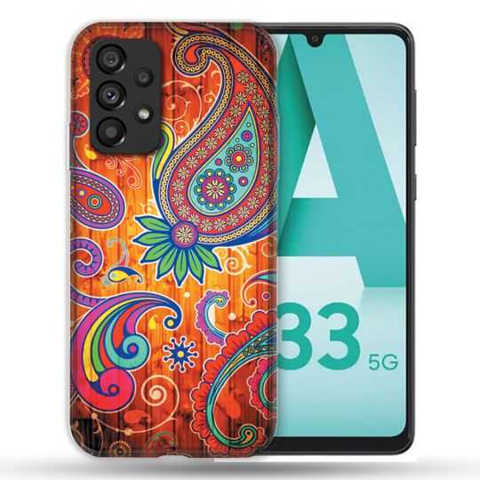 Coque Pour Samsung Galaxy A33 5G Fleur Psychedelic