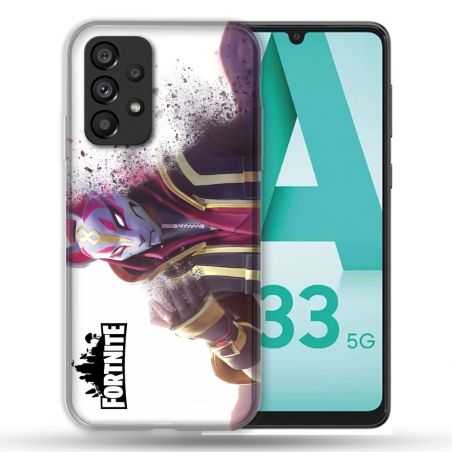 Coque Pour Samsung Galaxy A33 5G Fortnite Blanc