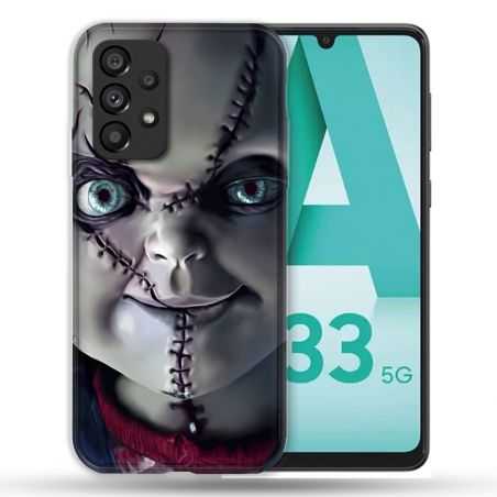 Coque Pour Samsung Galaxy A33 5G Horreur Chucky Cicatrice