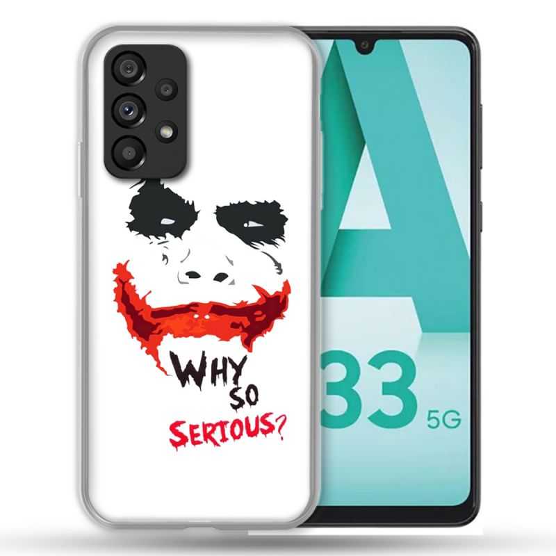 Coque Pour Samsung Galaxy A33 5G Joker Blanc