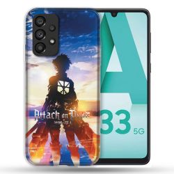 Coque Pour Samsung Galaxy A33 5G Manga Attaque Titans Soleil