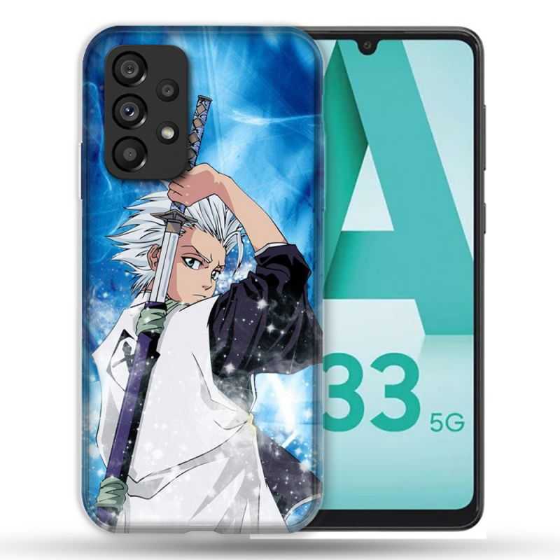 Coque Pour Samsung Galaxy A33 5G Manga Bleach Hitsugaya