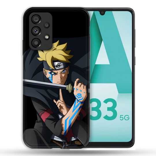 Coque Pour Samsung Galaxy A33 5G Manga Boruto Tatouage