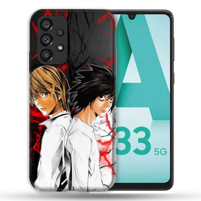 Coque Pour Samsung Galaxy A33 5G Manga Death Note Duo