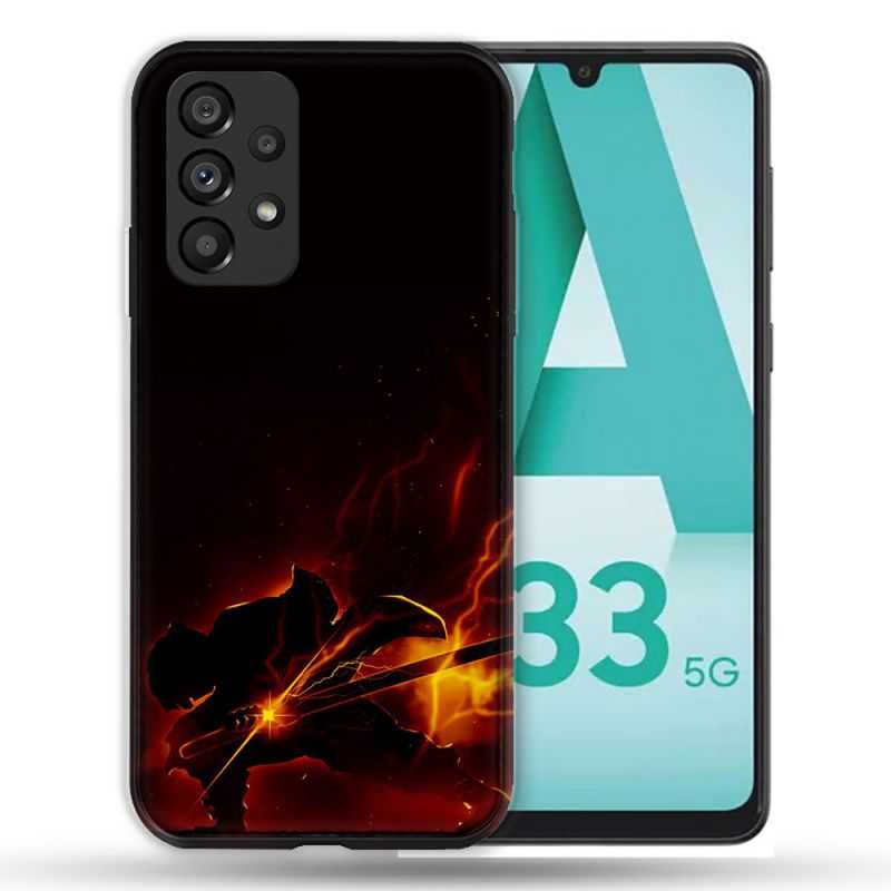 Coque Pour Samsung Galaxy A33 5G Manga Demon Slayer Electric