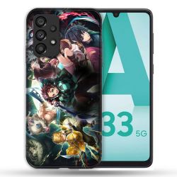 Coque Pour Samsung Galaxy A33 5G Manga Demon Slayer Groupe
