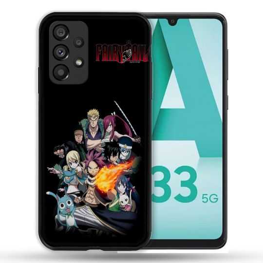 Coque Pour Samsung Galaxy A33 5G Manga Fairy Tail Logo Team
