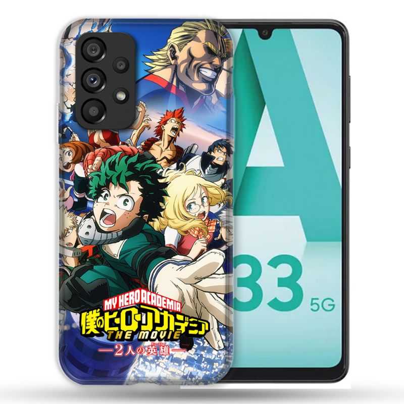 Coque Pour Samsung Galaxy A33 5G Manga My Hero Academia Affiche