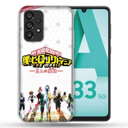 Coque Pour Samsung Galaxy A33 5G Manga My Hero Academia Blanc