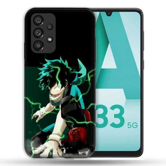 Coque Pour Samsung Galaxy A33 5G Manga My Hero Academia Deku