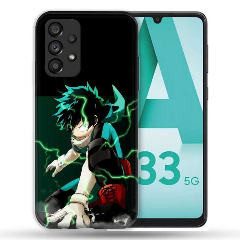 Coque Pour Samsung Galaxy A33 5G Manga My Hero Academia Deku
