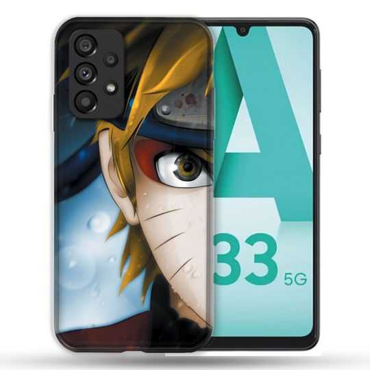 Coque Pour Samsung Galaxy A33 5G Manga Naruto Blanc