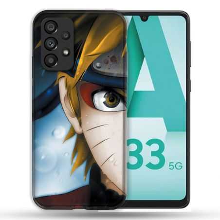 Coque Pour Samsung Galaxy A33 5G Manga Naruto Blanc