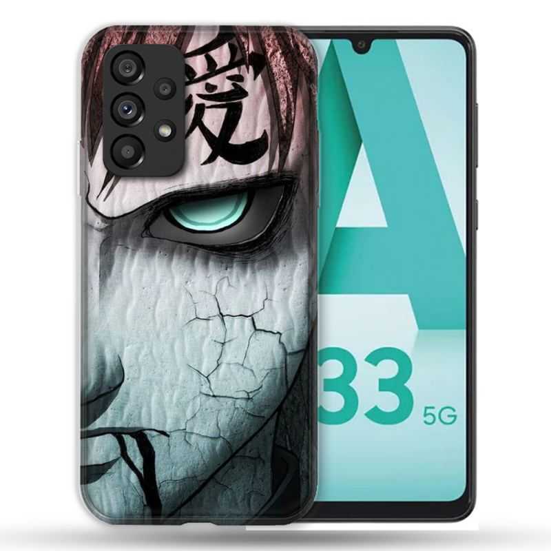 Coque Pour Samsung Galaxy A33 5G Manga Naruto Gaara