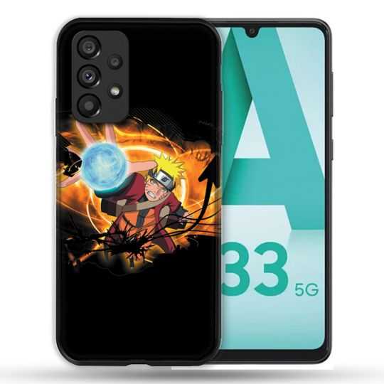 Coque Pour Samsung Galaxy A33 5G Manga Naruto Noir