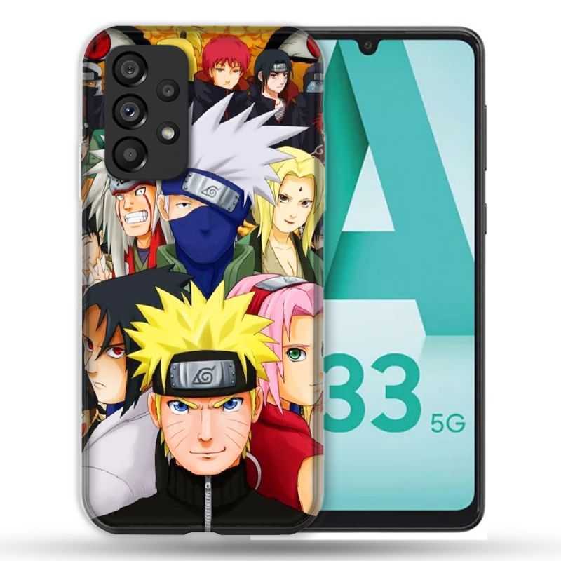 Coque Pour Samsung Galaxy A33 5G Manga Naruto Team
