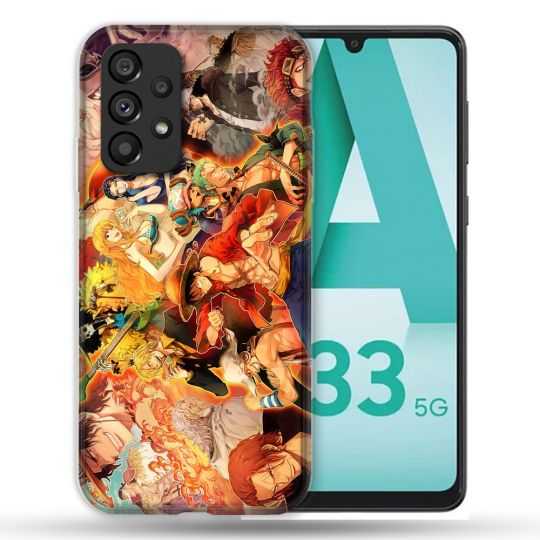 Coque Pour Samsung Galaxy A33 5G Manga One Piece Nakama