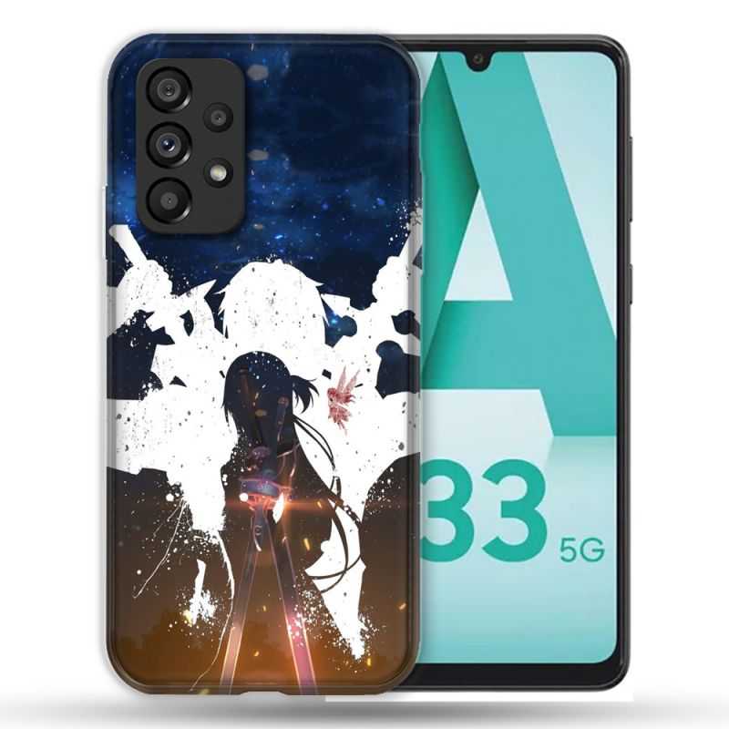 Coque Pour Samsung Galaxy A33 5G Manga SAO sword Art Online Asuna