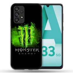 Coque Pour Samsung Galaxy A33 5G Monster Energy Vert