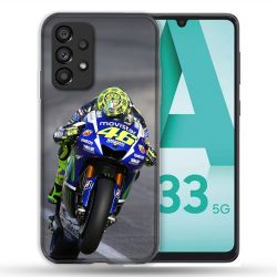 Coque Pour Samsung Galaxy A33 5G Moto Course GP Wheeling 46