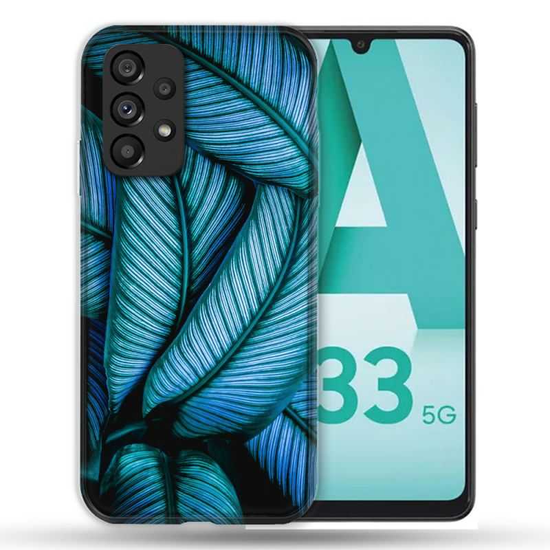 Coque Pour Samsung Galaxy A33 5G Nature Feuille Palmier