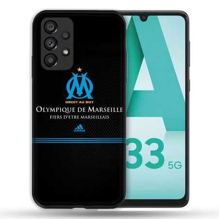 Coque Pour Samsung Galaxy A33 5G Olympique Marseille OM Fier etre Marseillais