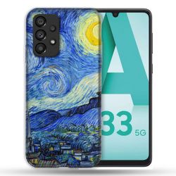 Coque Pour Samsung Galaxy A33 5G Peinture La nuit étoilée