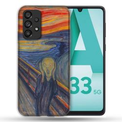 Coque Pour Samsung Galaxy A33 5G Peinture Le Cri