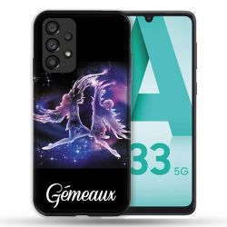 Coque Pour Samsung Galaxy A33 5G Signe Zodiaque 2 Gémeaux