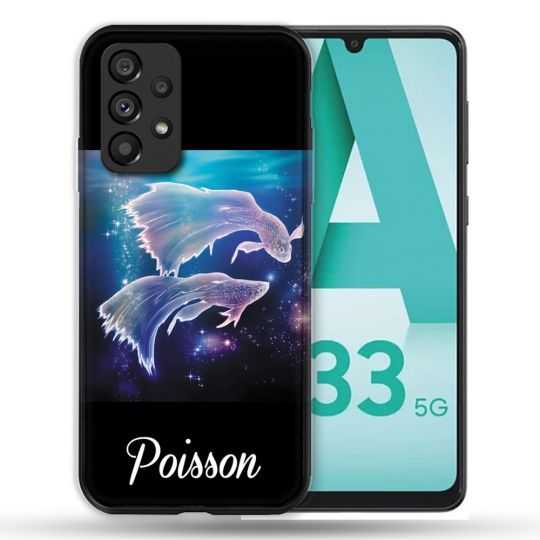 Coque Pour Samsung Galaxy A33 5G Signe Zodiaque 2 Poisson