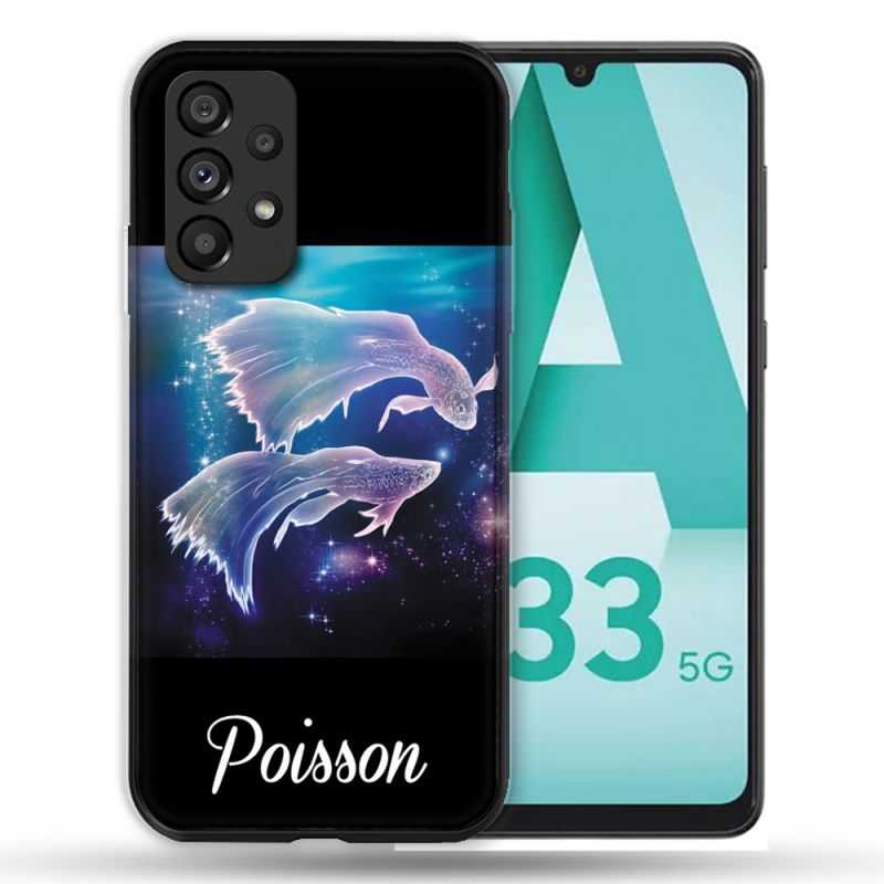 Coque Pour Samsung Galaxy A33 5G Signe Zodiaque 2 Poisson