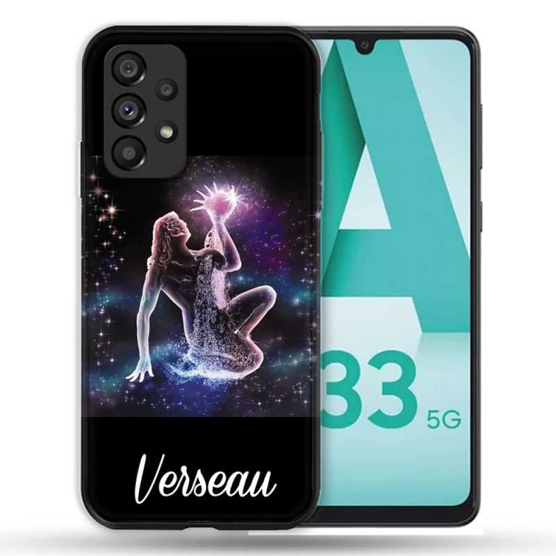 Coque Pour Samsung Galaxy A33 5G Signe Zodiaque 2 Verseau
