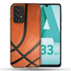 Coque Pour Samsung Galaxy A33 5G Sport Ballon Basket
