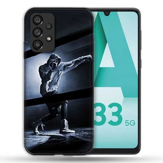 Coque Pour Samsung Galaxy A33 5G Sport Boxe Poing