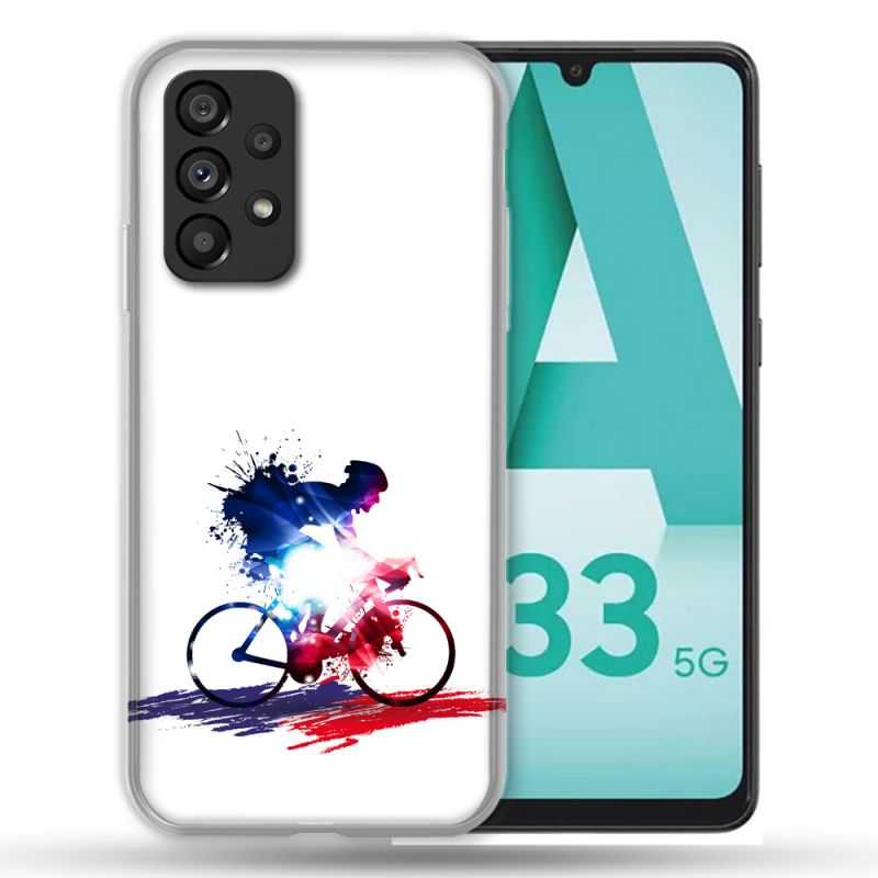 Coque Pour Samsung Galaxy A33 5G Sport Cyclisme France