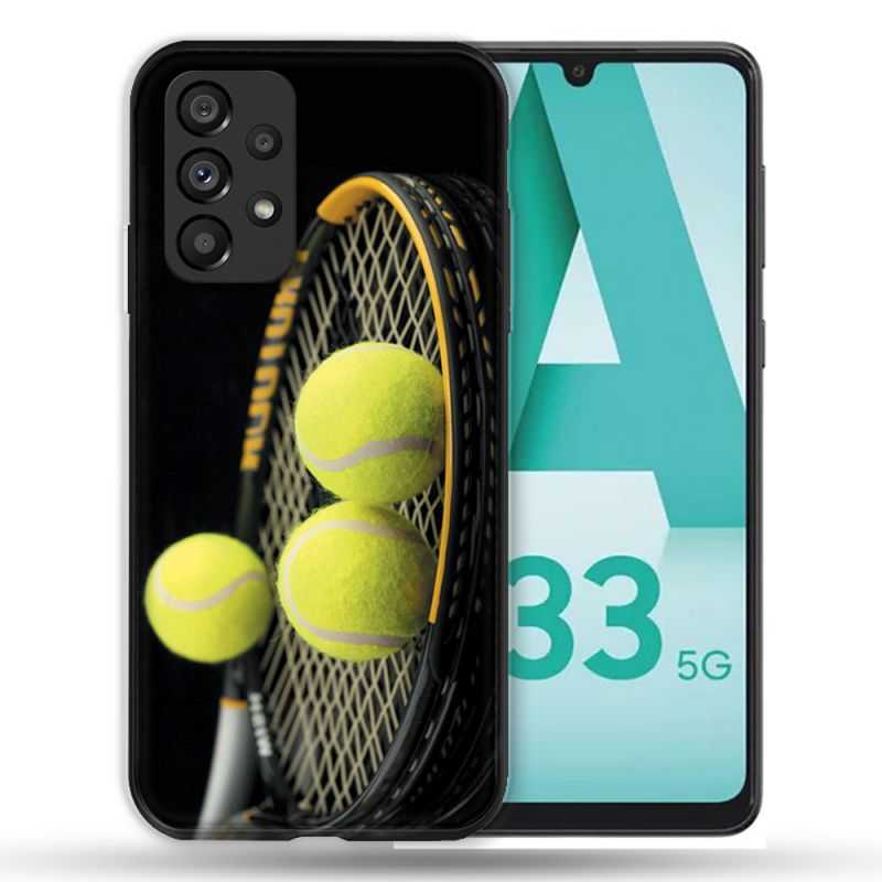 Coque Pour Samsung Galaxy A33 5G Sport Tennis Balls
